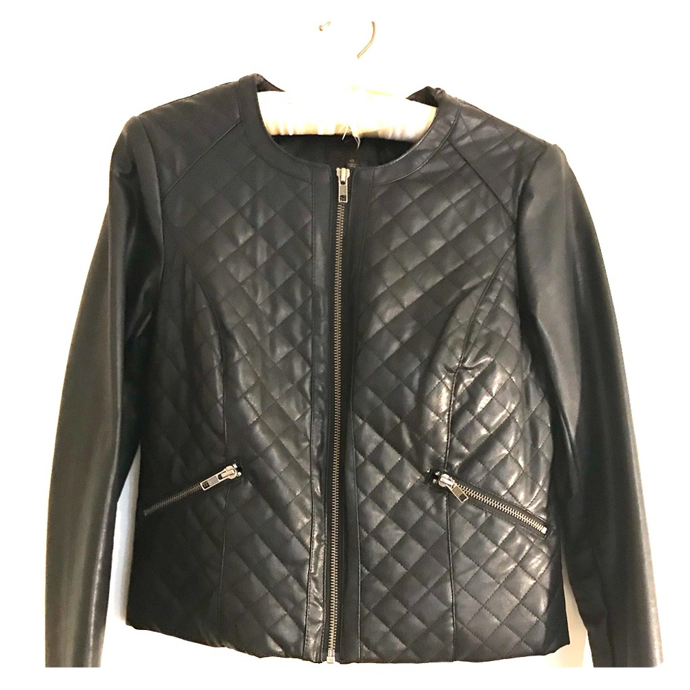 Black leather Jacket